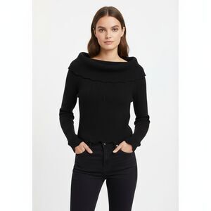 Dkny Women's Black Jumper